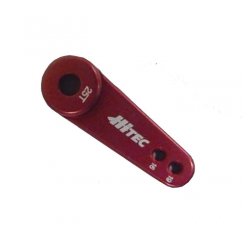 Hitec Aluminium Servo Horn 25T Red (Futaba/Savox)