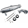 O.S. Engine T-2080SC Kit marmitta In-line 1/8 On/Road con collettore