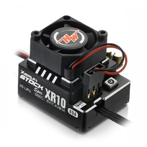 HobbyWing Xerun XR10 80A Stock Spec Speed Controller
