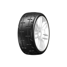 GRP REVO T01 GT 1/8 Tires 2018 Mounted on HARD Spoked Rims ("S01 XXSoft)