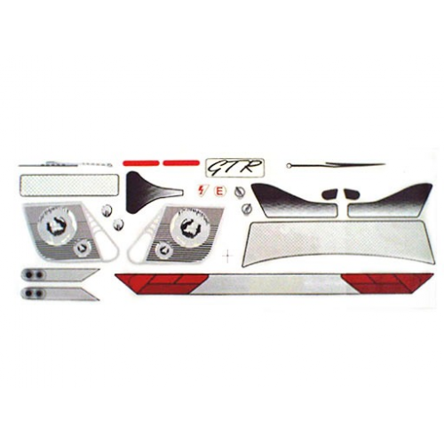 Delta Plastik Decals for McLaren Body (1/8)