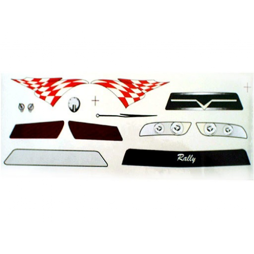 Delta Plastik Decals for Citroen Xsara Body (1/8)