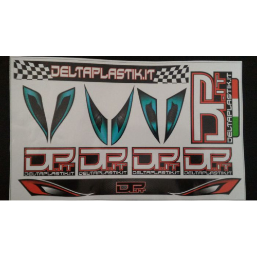 Delta Plastik Decals for Rally Game / GT Body (1/8) D.C.
