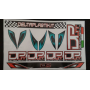 Delta Plastik Decals for Rally Game / GT Body (1/8) D.C.
