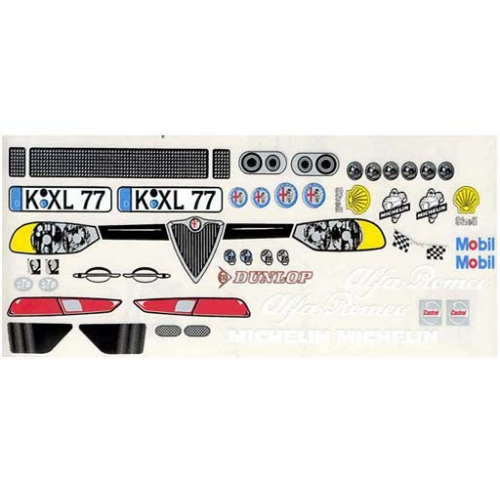 Delta Plastik adesivi per carrozzeria Alfa Romeo 156 (1/10)