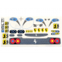 Delta Plastik Decals for Ferrari F50 Body (1/10)