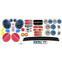 Delta Plastik Adesivi per carrozzeria Volkswagen New Beetle 1/10