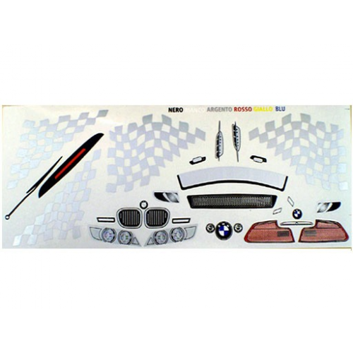 Delta Plastik Decals for BMW M Coupè Body (1/10)