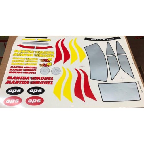 Delta Plastik Decals for Porsche 911 Body (1/8)