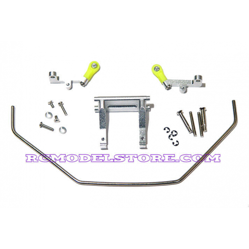 GPM Alloy F/R Anti Roll Bar 1pc (Silver) fits HPI Savage