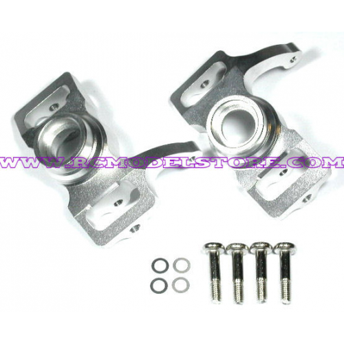 GPM Alloy F/R Steering Block (2pcs Purple) fits Savage & X