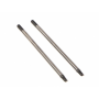 HP86055  Shock Shaft 3x86mm (Silver 2pcs)