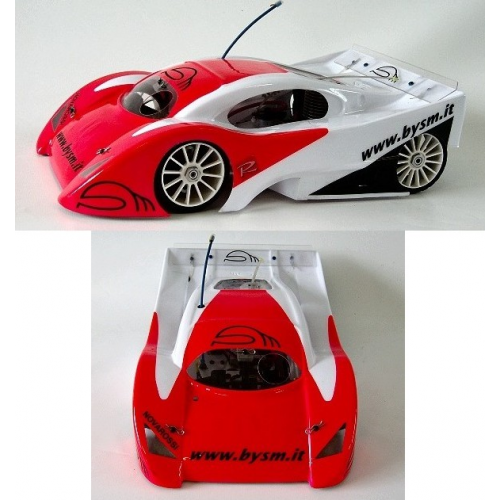 BYSM SM 3 Pontiac 1/8 Rally Game Body (Lexan 1,5mm)