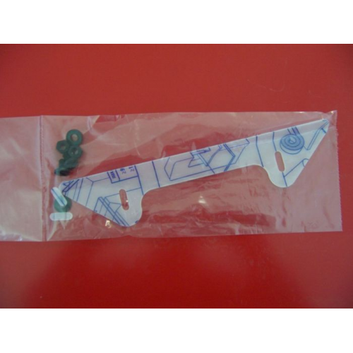 Delta Plastik 1/8 On/road Rear Wing Set With Screws