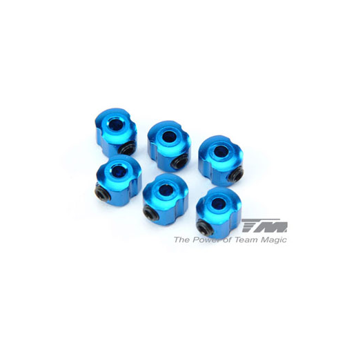 Team Magic Collarini per leveraggi new type (6) (blu)