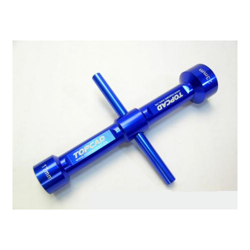 TopCad Doppia chiave 17mm e 23mm (blu)