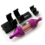 Fastrax DeLuxe Fuel Filter with Mount (Purple)