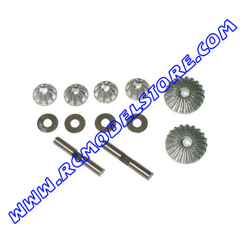 502117  Set ingranaggi differenziale (ingranaggi,rasamenti,assi)