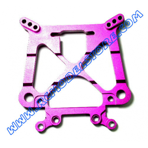 GPM F/R Alloy Damper Plate (Silver) fits HPI Savage X