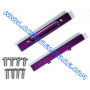 GPM F/R Alloy Chassis Mount Set (Purple) fits HPI Savage & X