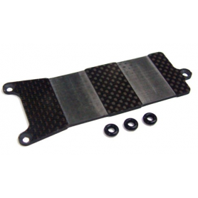 3 Racing Graphite Battery Tray For Mugen MTX4