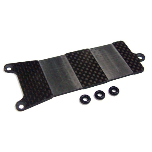 3 Racing Supporto batterie in carbonio per Mugen MTX4