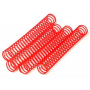 HP6743 Set Shock Spring Red 14.5x117x1.2mm 25 Coils (4pcs)