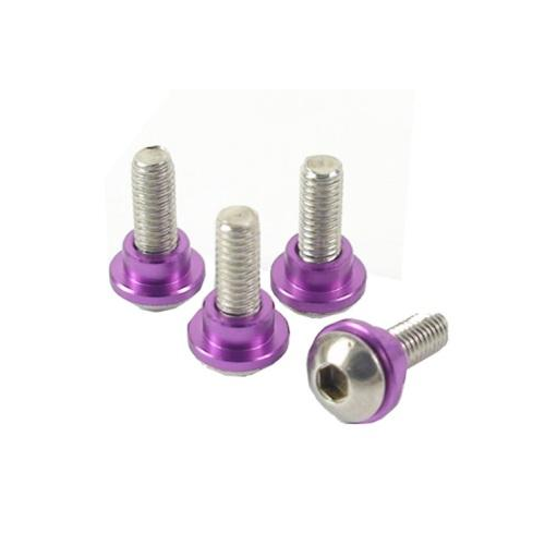 Yeah Racing Servo Screw 3mm for all 1/8 1/10 scale car (purple)