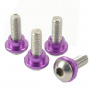 Yeah Racing Servo Screw 3mm for all 1/8 1/10 scale car (purple)