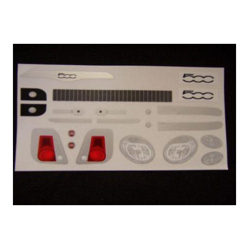Delta Plastik Decals for Fiat Nuova 500 Body (1/8)