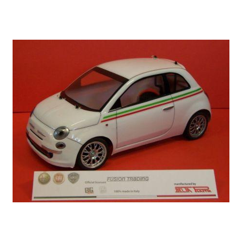 Delta Plastik Fiat Nuova 500 1/10 Touring 200mm Body With Decals