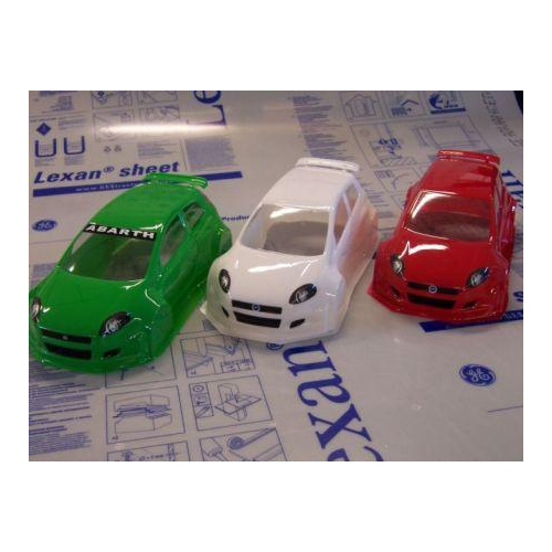 Delta Plastik Carrozzeria Fiat Grande Punto & adesivi 1/10-200mm