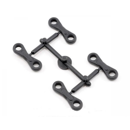 E0155 Mugen MBX6 Uniball in plastica per barra antirollio (4pz)