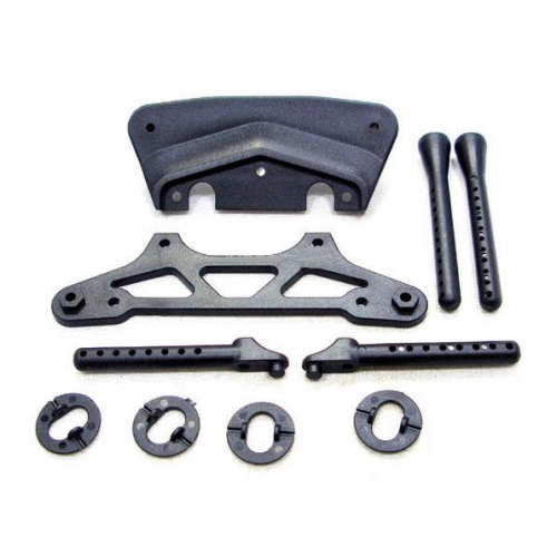 22025 Hobao Hyper GPX4 Front Bumper Set