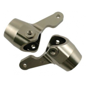 87304 Hobao Aluminium CNC Steering Knuckle w/all Hardware Hyper
