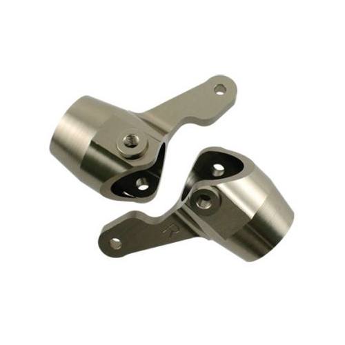 87304 Hobao Aluminium CNC Steering Knuckle w/all Hardware Hyper