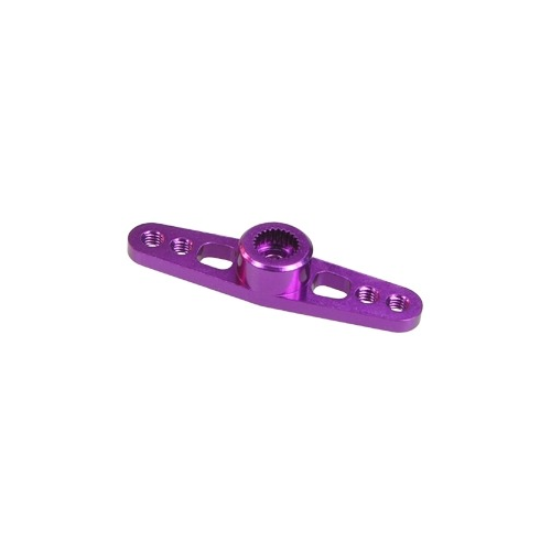 3 Racing 3.0mm Aluminium Double Servo Arm For KO/Sanwa (Purple)