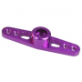 3 Racing Squadretta servo in ergal doppia per KO/Sanwa (Viola)