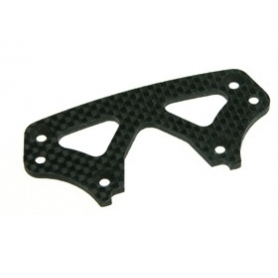 3 Racing Graphite Upper Bumper Plate For MTX4