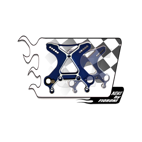 OT-UR601 Fioroni Supporto ammortizzatori ant in ergal Mugen MBX6