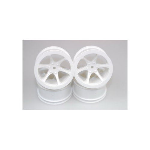 11274B Hobao Hyper Mini ST Cerchi ruota a 6 razze neri (4pz)