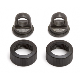 PY89061 Associated RC8 Shock Caps & Retainers