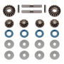 PY89120 Associated RC8 Differential Gears, Washers & Pins