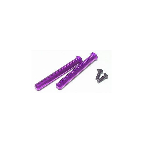 3 Racing Colonnine supporto carrozzeria in ergal 50mm (Viola)