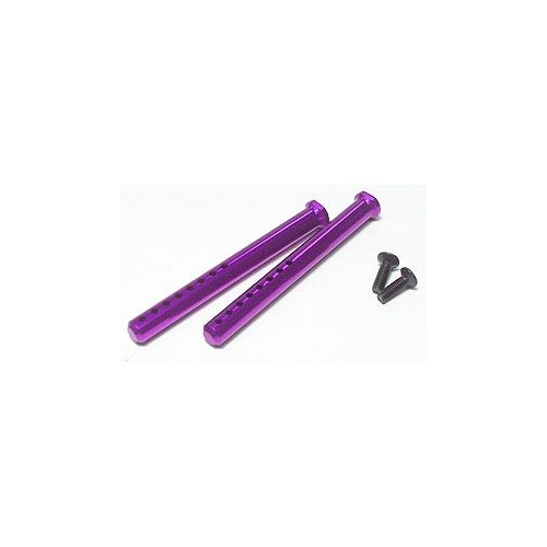 3 Racing Colonnine supporto carrozzeria in ergal 60mm (Viola)