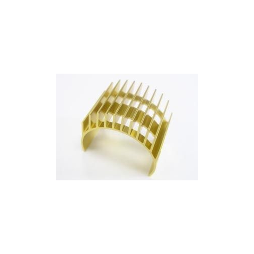 3 Racing Motor Heat Sink For 540 Motor (High Finger) - Gold