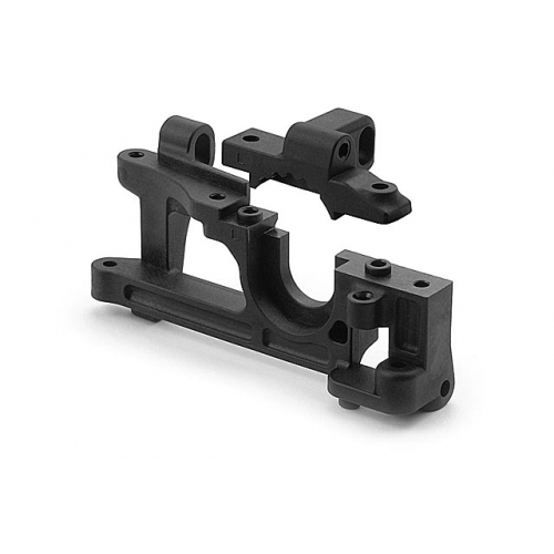 332020 Xray NT1 Composite Lower & Upper Bulkhead Front Left