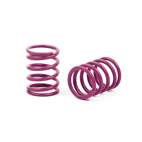 338186 Xray NT1 Spring-Set D1.8 (35.5 Lb) Purple - Medium-Hard - Front (2)