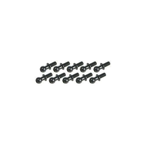 3 Racing Uniball 4.8mm L6 a vite (10pz) Neri
