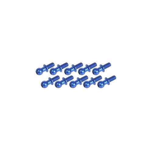 3 Racing Uniball 4.8mm L6 a vite (10pz) Blu
